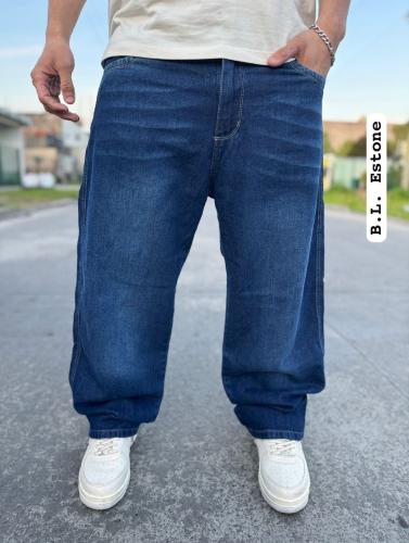 Jean Baggy Azul Hombre