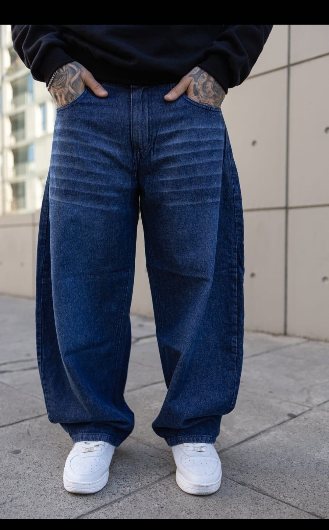 Jean Baggy Azul Hombre - Imagen 4