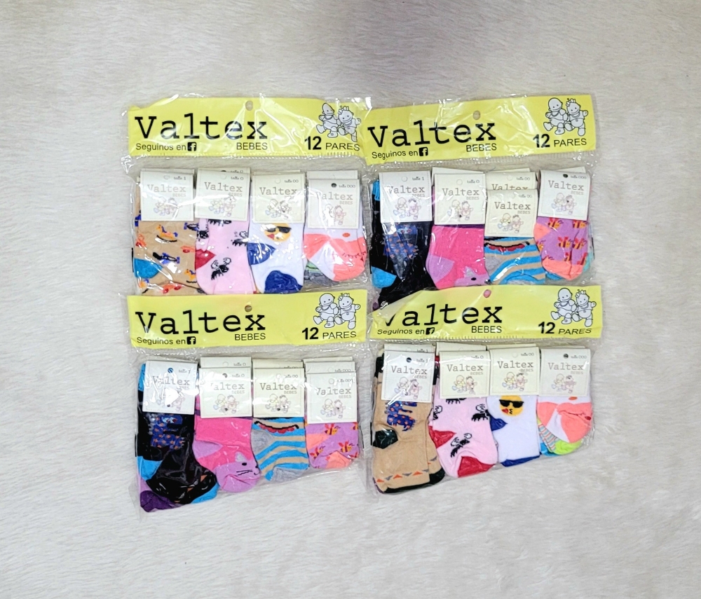 Doc. Medias Liso y Estampado (valtex) - Imagen 2