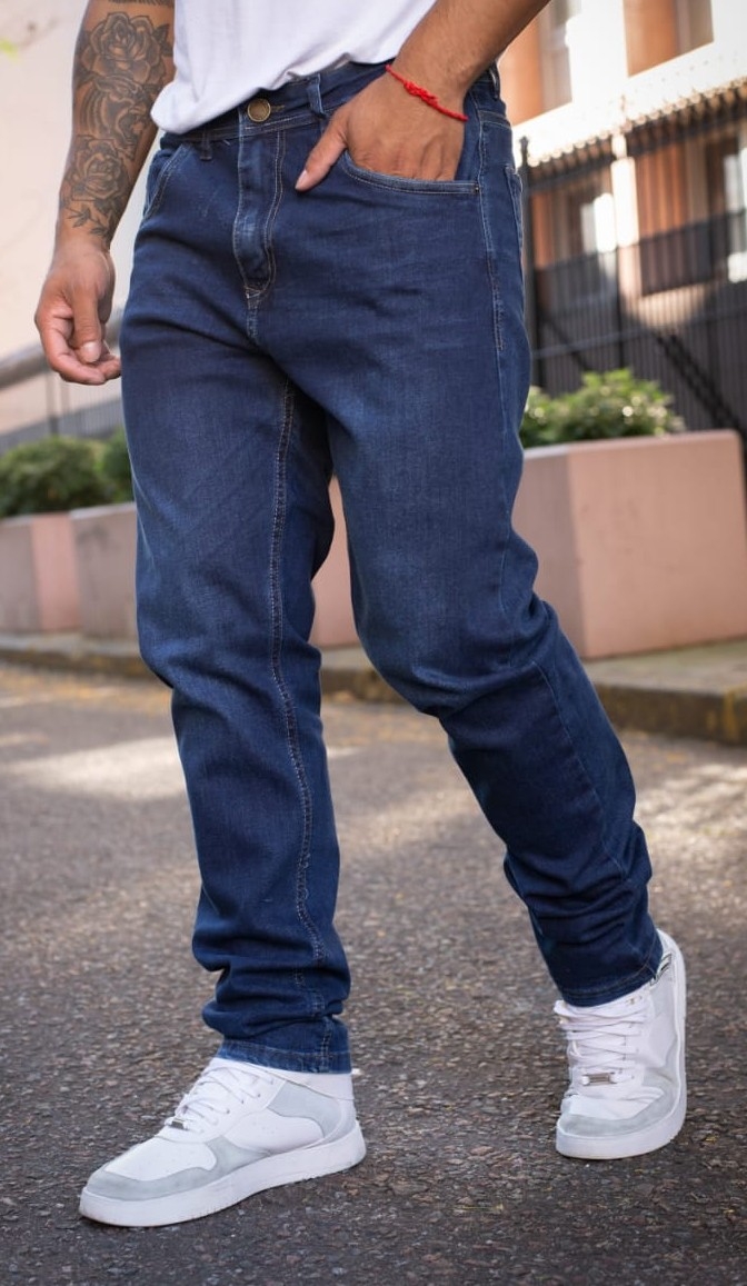 Pantalon Rígido Corte Clásico Elastizado - Imagen 2