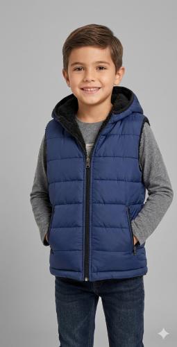 Chaleco Niño con Abrigo