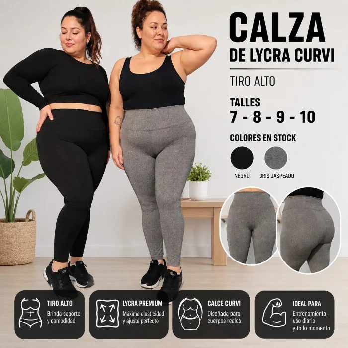 Calzas Curvi Especial de Lycra
