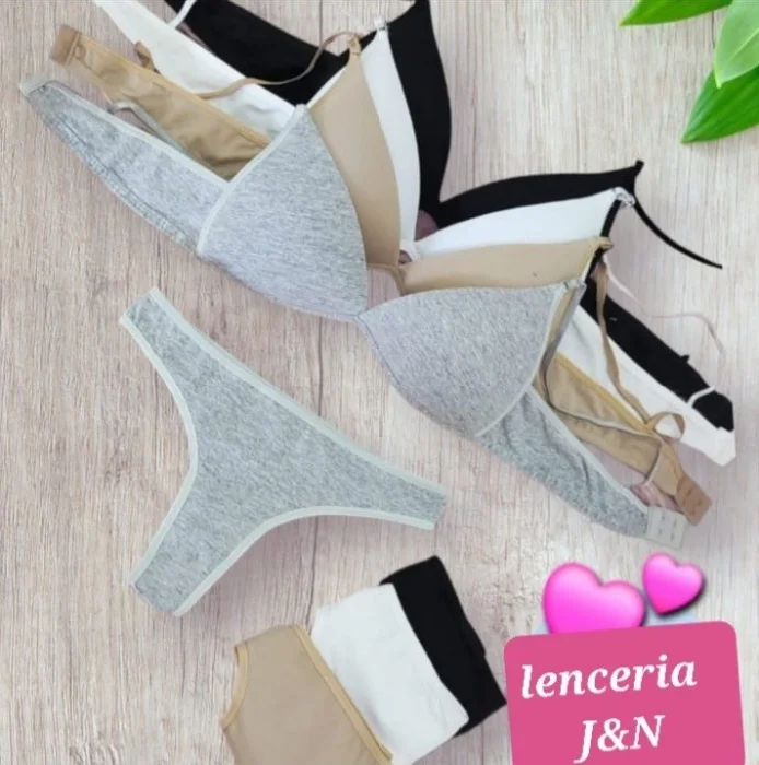 Conjunto Triangulito de Algodón
