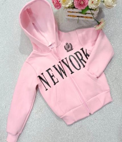 Campera Nena New York Frisa Invisible