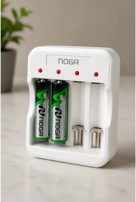 Cargador de Pilas Noga Doble/triple a