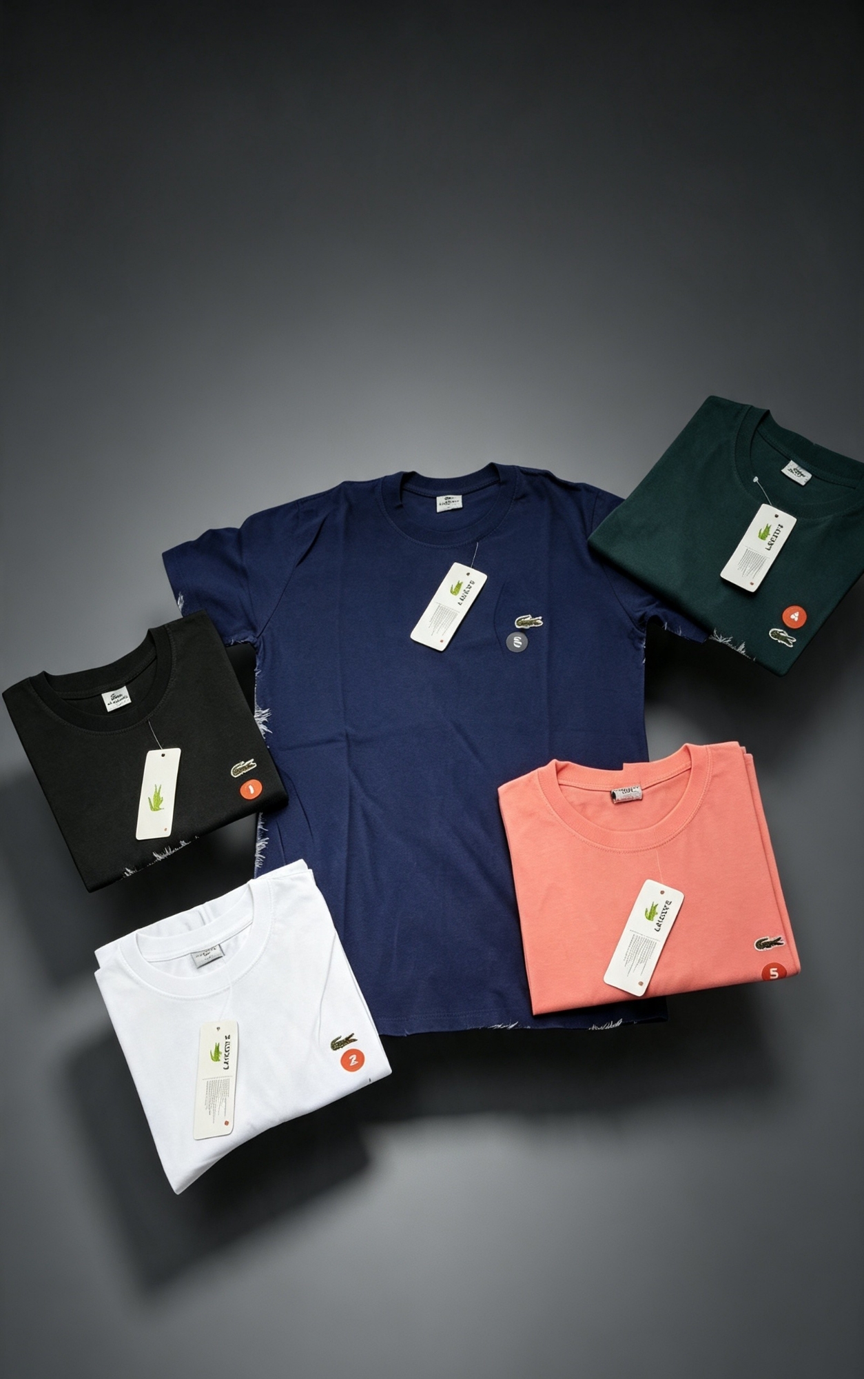 Remeras de Algodón Premium Lacost - Imagen 4