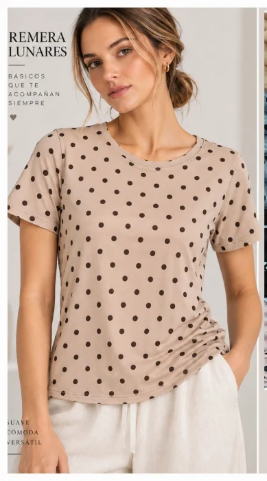Remera Lunares