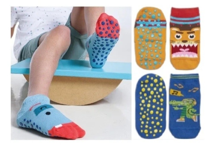Soquetes con Antideslisante para Bebe (talle 0) - Imagen 2