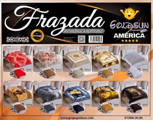 Frazada 2 1/2 Triple Piel Goldsun - Miniatura 3
