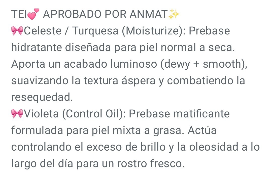 Primer de Maquillaje de Tei (aprobado por Anmat) - Imagen 5