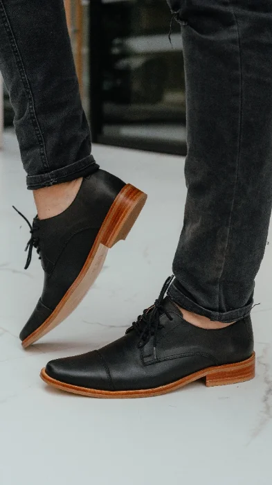 Zapatos de Vestir Cuero