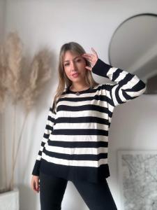 Sweter Bremer Rayado Amplios