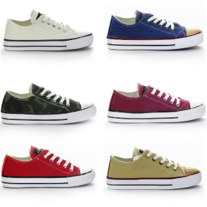 Zapatilla Lona Estilo Converse (art 6000)