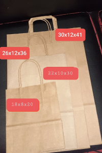 Bolsas de Papel Madera