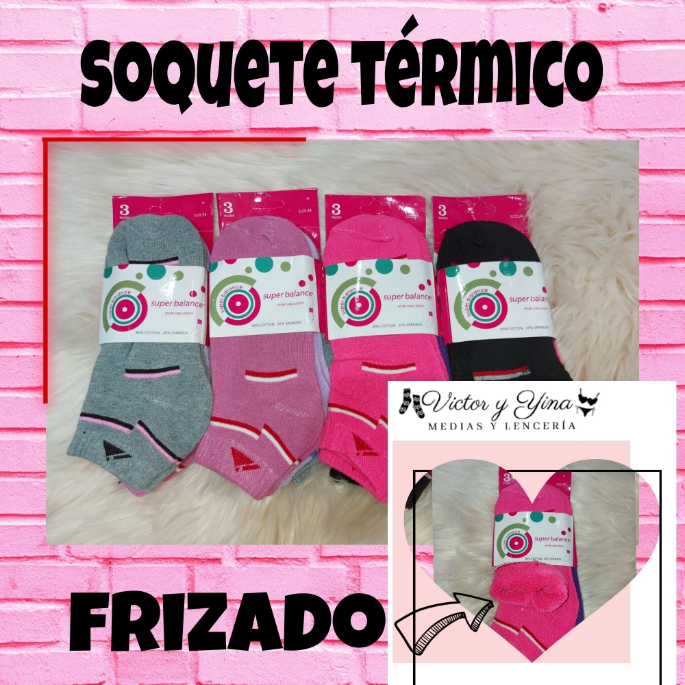 Soquetes Térmicos de Hombre y Dama - Imagen 2