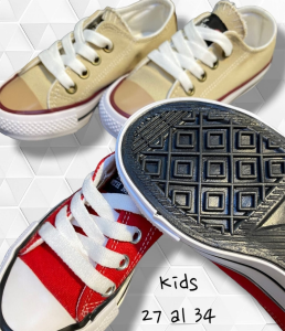Zapatilla de Lona Talles Chicos Art 6000 Kids
