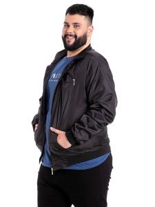 Campera Rompeviento Talle Especial Lisa - Miniatura 2
