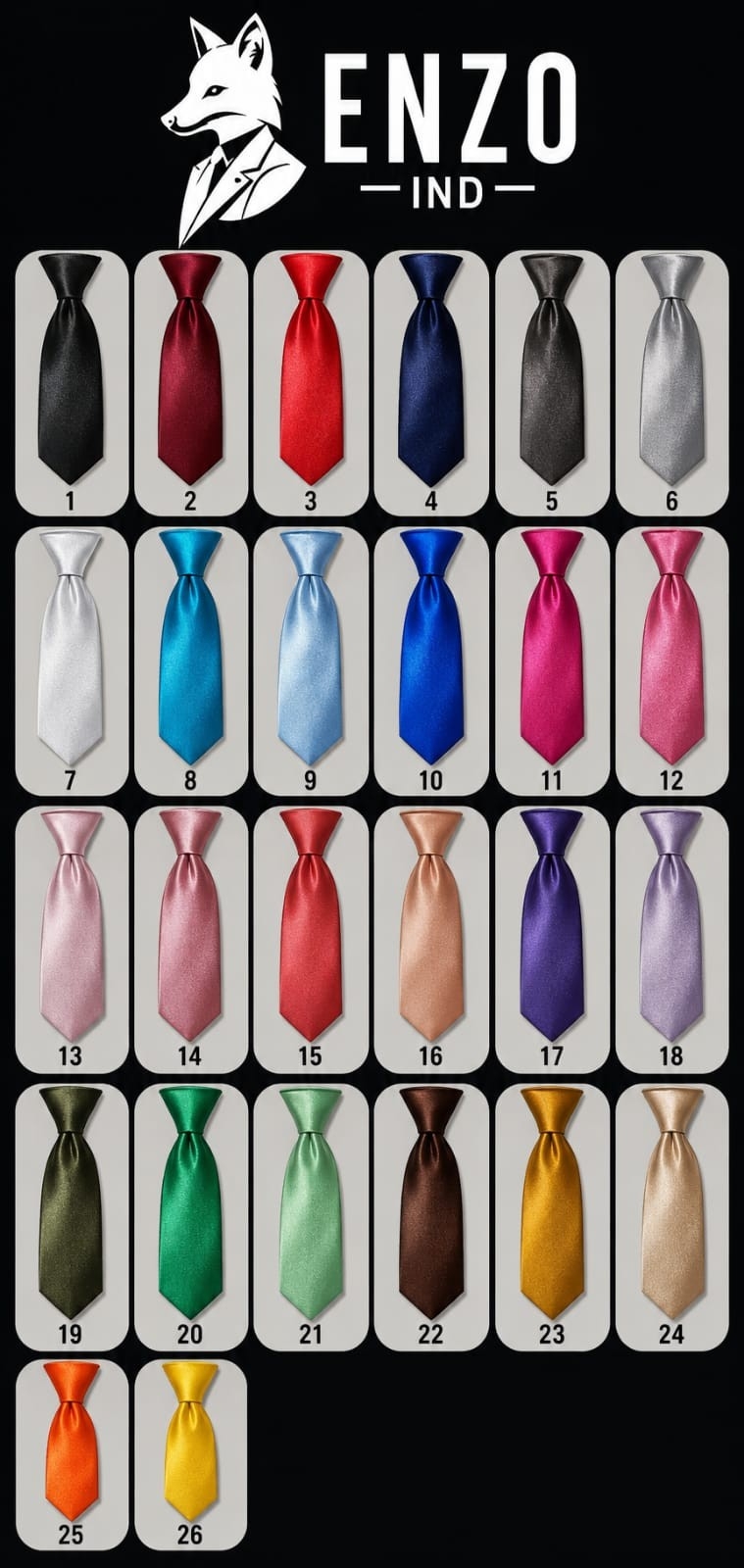 Corbata Corbatin Razo - Imagen 3