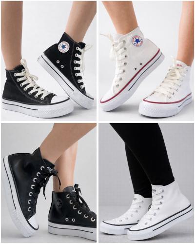 Botita Converse con Plataforma - Miniatura 2