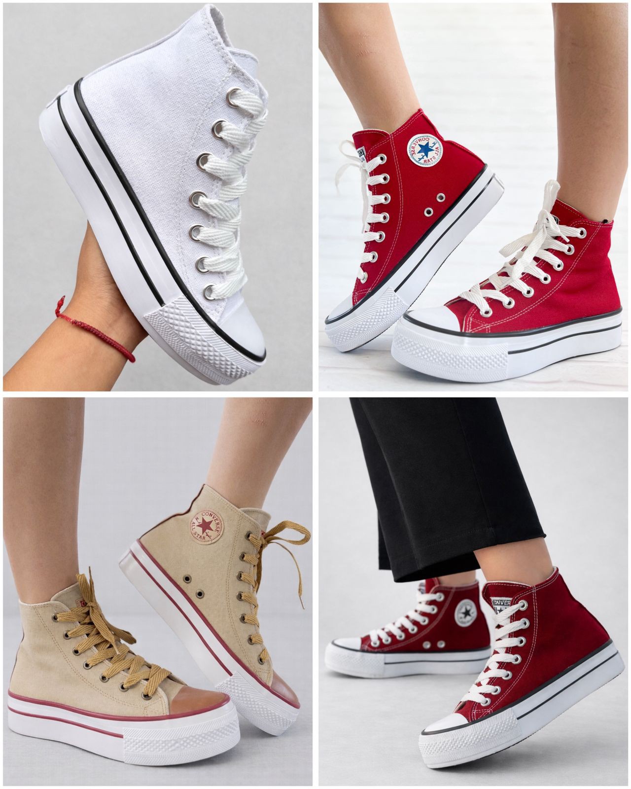 Botita Converse con Plataforma - Imagen 3