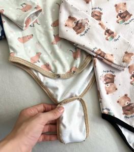 Body Estampado para Bebé con Expansor - Miniatura 2