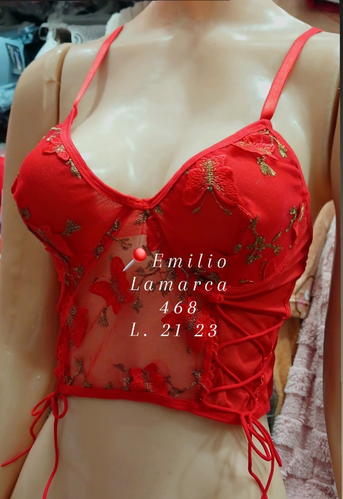 Corset Bordado y Tull - Imagen 3