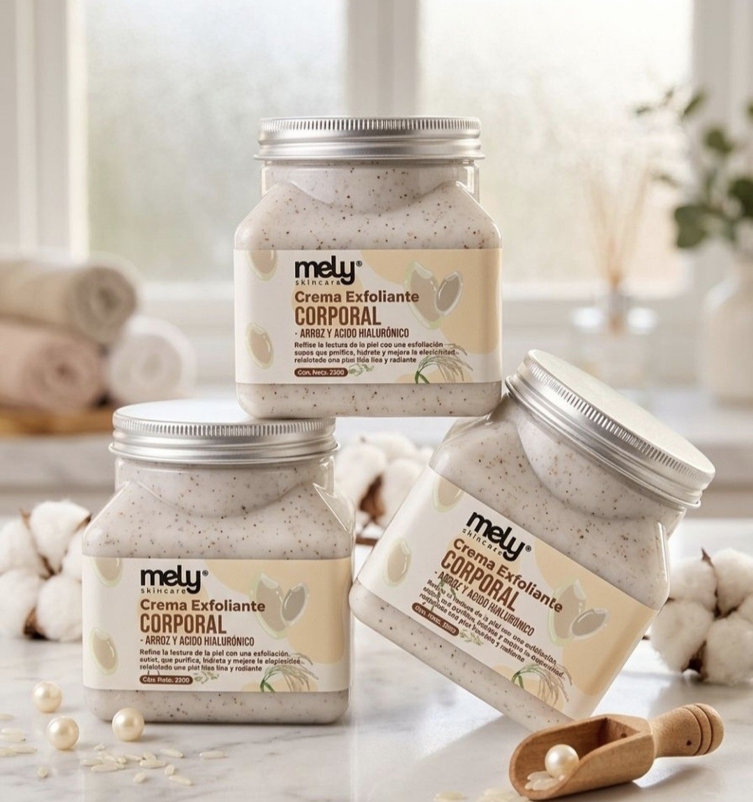 Crema Exfoliante Corporal/mely - Imagen 3