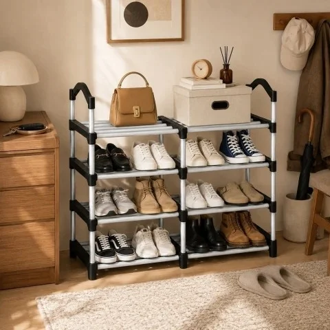 Organizador de Zapatos Doble 4 Niveles