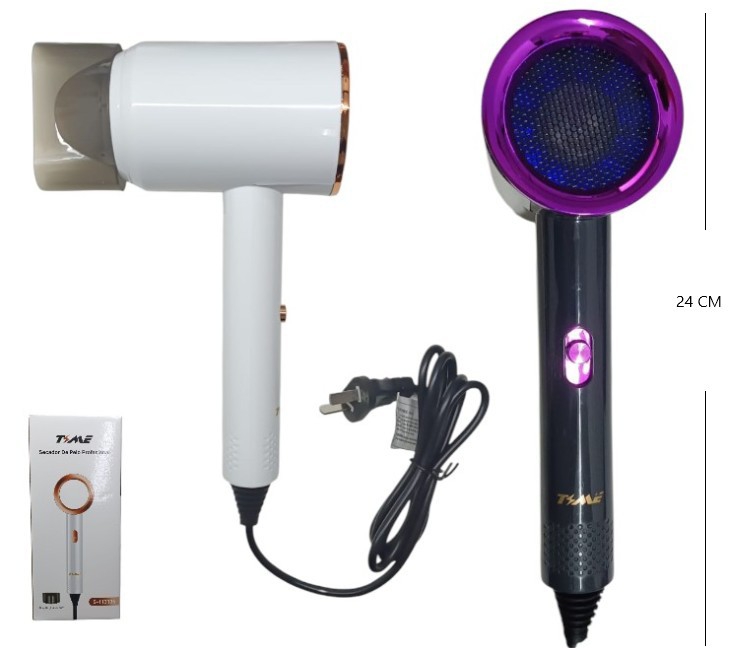Secador de Pelo 1000w Tecnlogia Ionica Luz Azul - Imagen 4