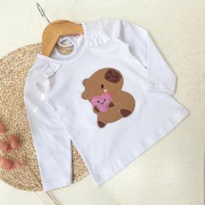 Camiseta Bordada para Bebé - Miniatura 4