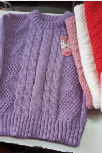 Pullover Trenza de Beba