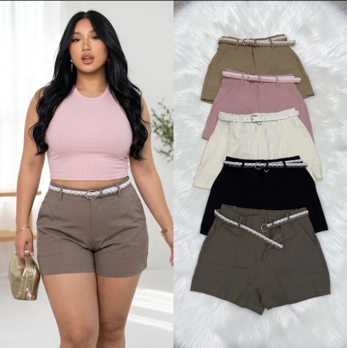 Short Diana con Cinto Incluido al Tono