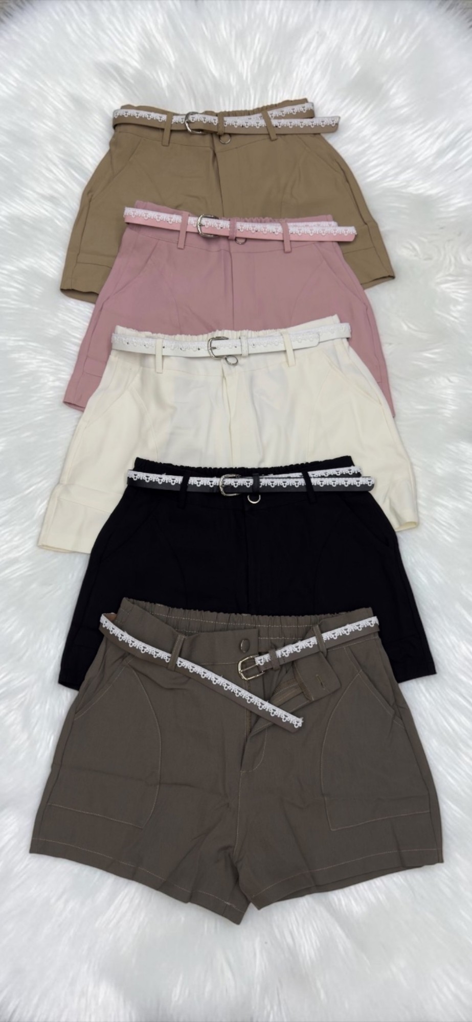Short Diana con Cinto Incluido al Tono - Imagen 3