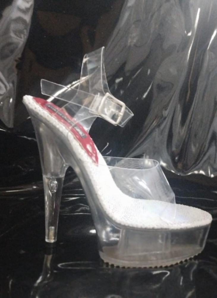 Calzados de Mujer. Sandalias Base Acrílica. Se Hace por Pedido - Imagen 2