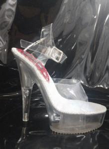 Calzados de Mujer. Sandalias Base Acrílica. Se Hace por Pedido - Miniatura 2