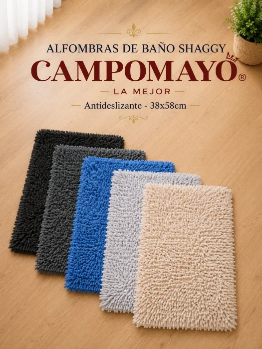 Alfombra Rectangular "shaggy"