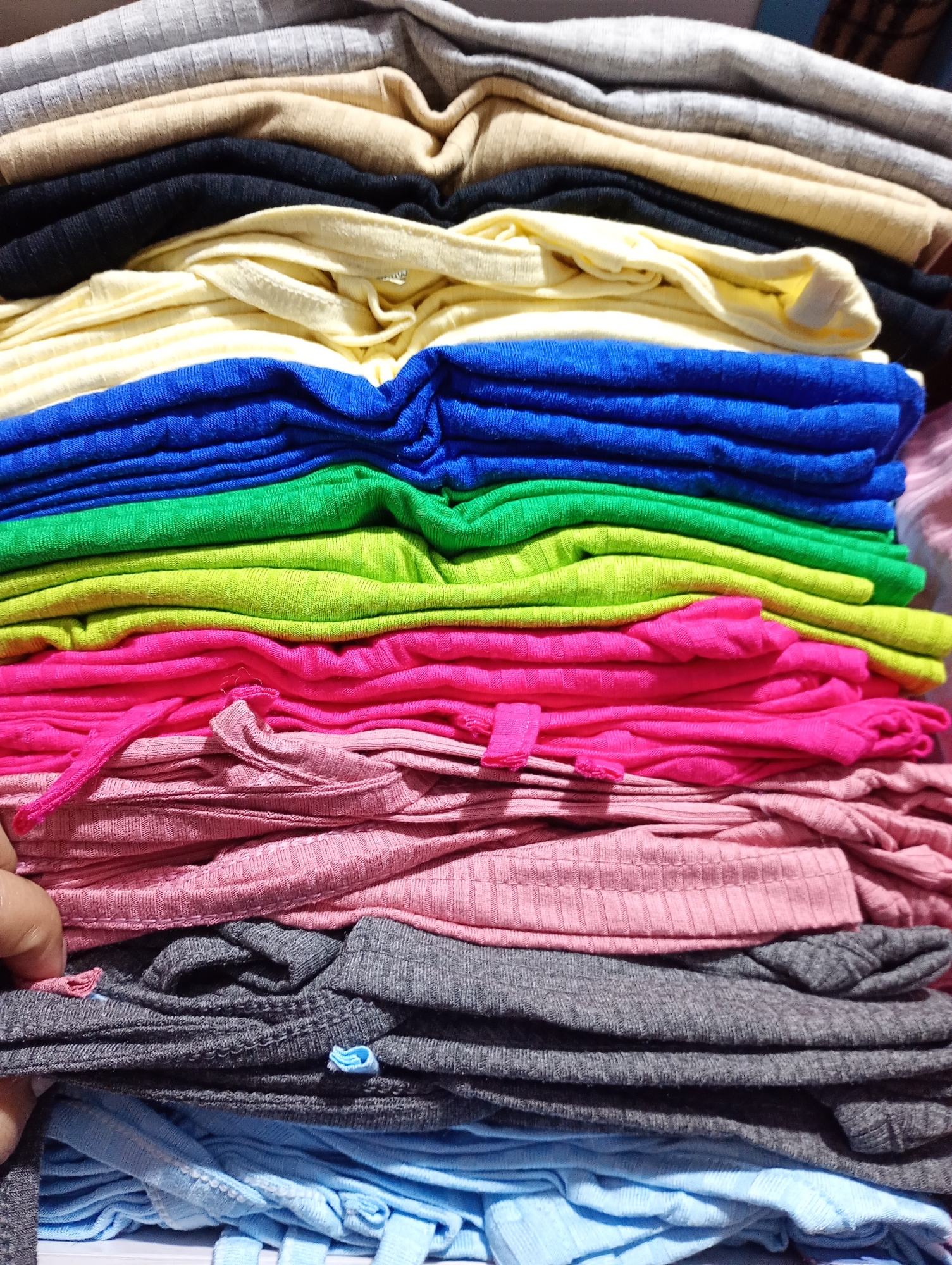 Remera Doble Frunce  Morley Viscosa - Imagen 3