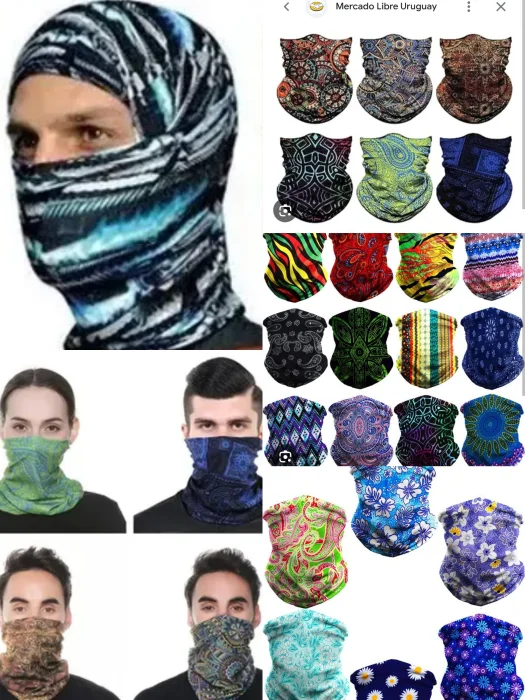 Cuello Deportivo Multifuncional Protección Uv