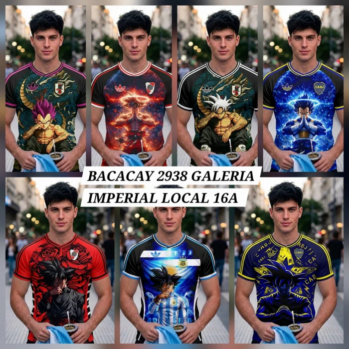 Varios Diseños Exclusivos Camisetas Versión Anime