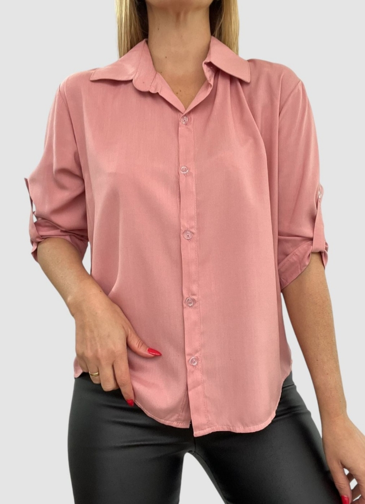 Camisas Lisas Manga 3/4 - Imagen 3