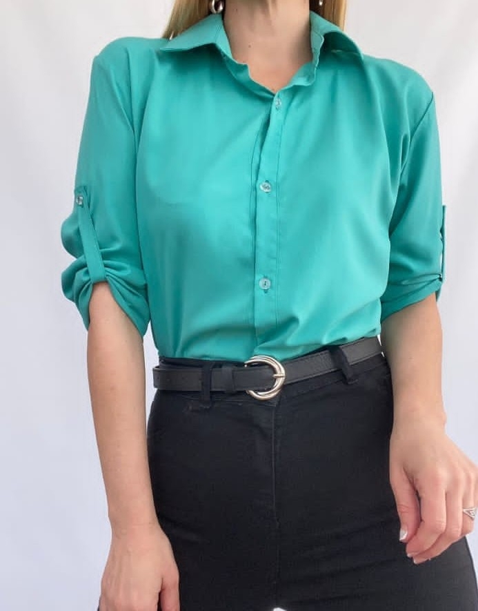 Camisas Lisas Manga 3/4 - Imagen 6