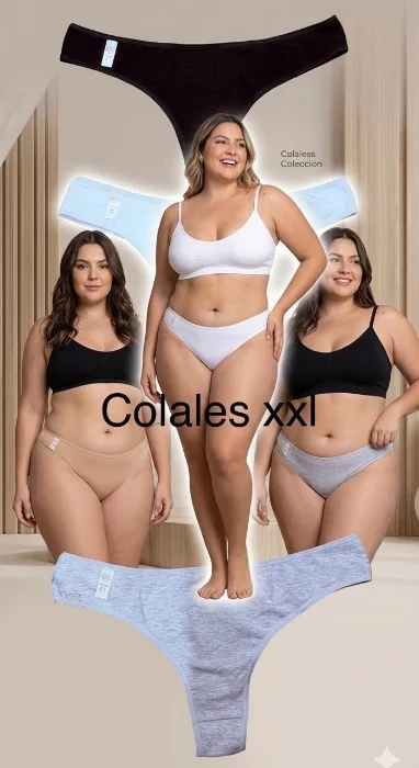Colaless Xxl Algodon Oferta!!!