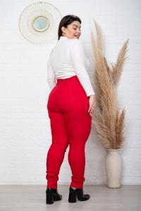 Pantalon Clasico de Bengalina Elastisada