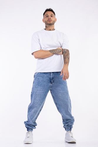 Jean Jogger Cargo Nevado Hombre Celeste - Miniatura 8