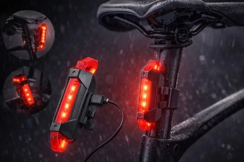 Luz para Bici Rapid Recargable X Led - Imagen 4