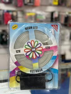 Tira Led Neon 5 Metros con Fuente 220v - Miniatura 2