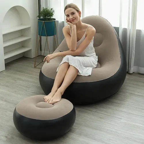 Sofa Sillon Inflable con Posapies