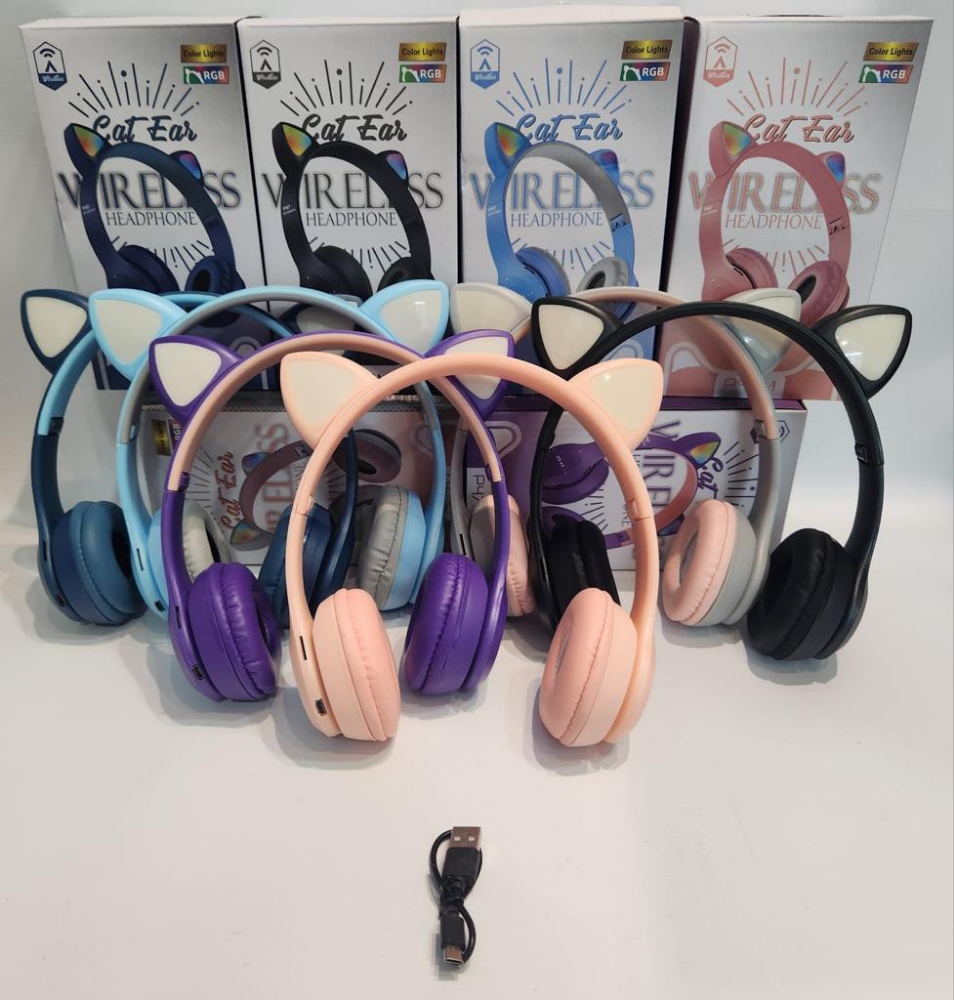 Vincha Bluetooth Gatito C/luz - Imagen 5