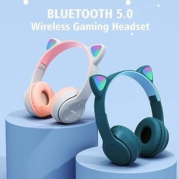 Vincha Bluetooth Gatito C/luz - Imagen 4