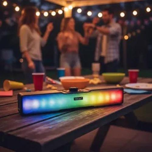 Barra Parlante Portatil Rgb